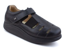 141608W Сурсил-Орто (Sursil-Ortho), туфли для взрослых , ригидная подошва, диабетическая подкладка, кожа, черный, полнота 11 в Якутске