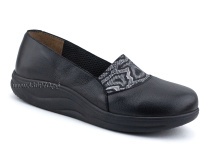 81-22-417/58Ч Рикосс (Ricoss) туфли для взрослых, кожа, черный, полнота 9 в Якутске