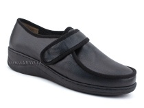 81-22-415/57 Рикосс (Ricoss) туфли для взрослых, кожа, черный, полнота 9 в Якутске