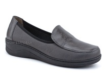84-51И-22-402/30 Рикосс (Ricoss) туфли для взрослых, кожа, серый, полнота 9 в Якутске